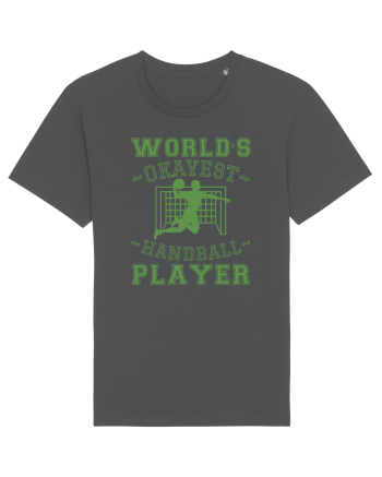 World'S Okayest Handball Player Anthracite