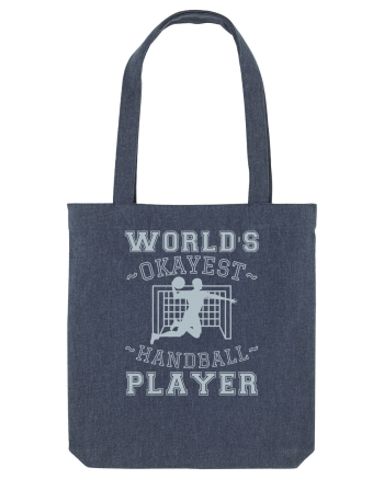 World'S Okayest Handball Player Midnight Blue