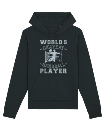 World'S Okayest Handball Player Black