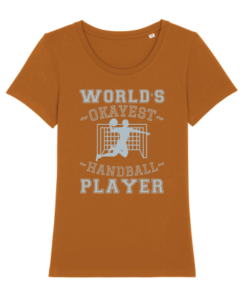 World'S Okayest Handball Player Roasted Orange