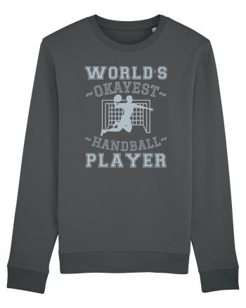 World'S Okayest Handball Player Anthracite