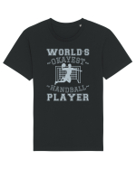 World'S Okayest Handball Player Tricou mânecă scurtă Unisex Rocker