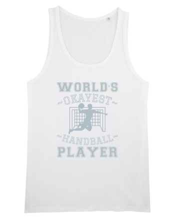 World'S Okayest Handball Player White