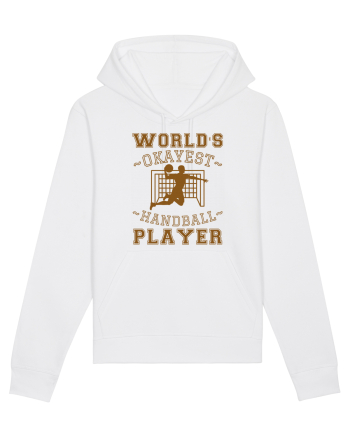 World'S Okayest Handball Player White