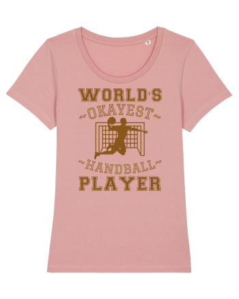 World'S Okayest Handball Player Canyon Pink