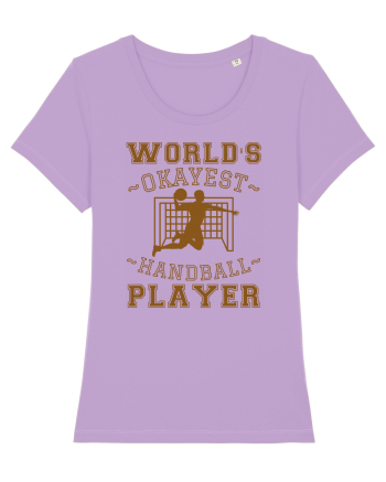 World'S Okayest Handball Player Lavender Dawn