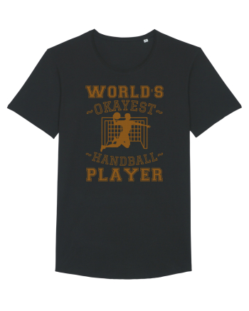 World'S Okayest Handball Player Black