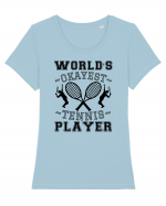World'S Okayest Tennis Player Tricou mânecă scurtă guler larg fitted Damă Expresser