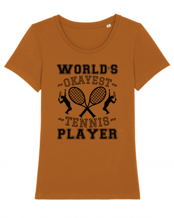 World'S Okayest Tennis Player Roasted Orange