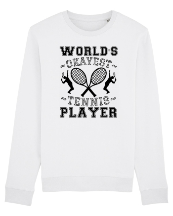World'S Okayest Tennis Player White
