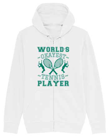 World'S Okayest Tennis Player White