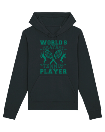 World'S Okayest Tennis Player Black
