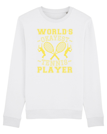 World'S Okayest Tennis Player White