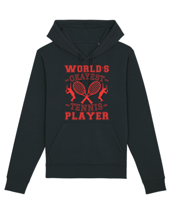 World'S Okayest Tennis Player Black