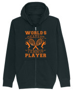 World'S Okayest Tennis Player Hanorac cu fermoar Unisex Connector