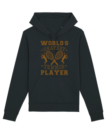 World'S Okayest Tennis Player Black