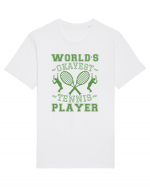 World'S Okayest Tennis Player Tricou mânecă scurtă Unisex Rocker