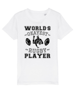World'S Okayest Rugby Player Tricou mânecă scurtă  Copii Mini Creator