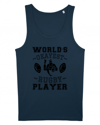 World'S Okayest Rugby Player Navy