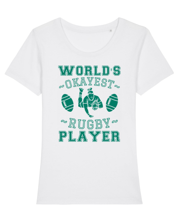 World'S Okayest Rugby Player White