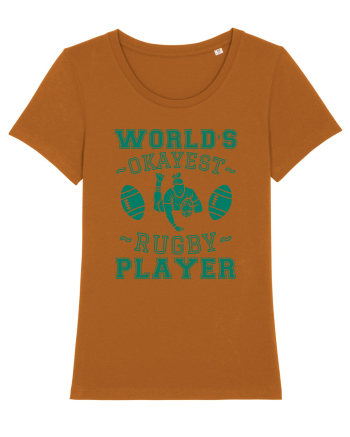 World'S Okayest Rugby Player Roasted Orange
