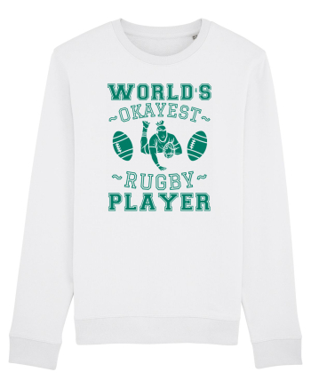 World'S Okayest Rugby Player White
