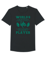 World'S Okayest Rugby Player Tricou mânecă scurtă guler larg Bărbat Skater