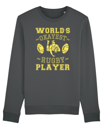 World'S Okayest Rugby Player Anthracite