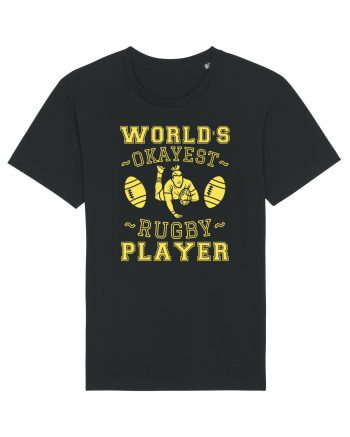 World'S Okayest Rugby Player Black