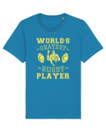 World'S Okayest Rugby Player Tricou mânecă scurtă Unisex Rocker