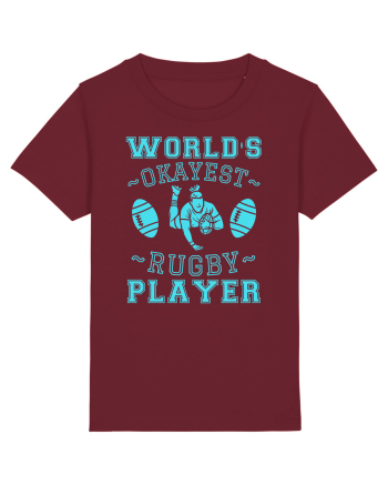 World'S Okayest Rugby Player Burgundy