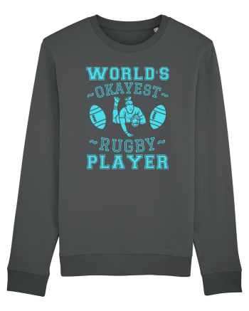 World'S Okayest Rugby Player Anthracite