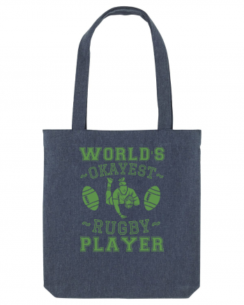 World'S Okayest Rugby Player Midnight Blue