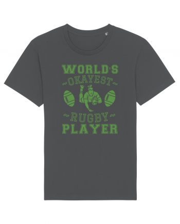 World'S Okayest Rugby Player Anthracite