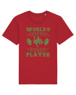 World'S Okayest Rugby Player Tricou mânecă scurtă Unisex Rocker
