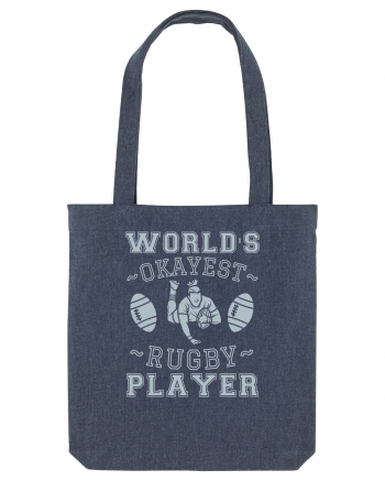 World'S Okayest Rugby Player Midnight Blue