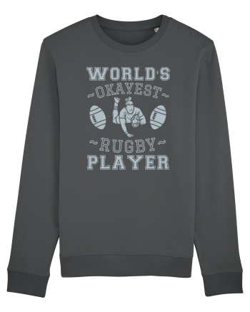 World'S Okayest Rugby Player Anthracite