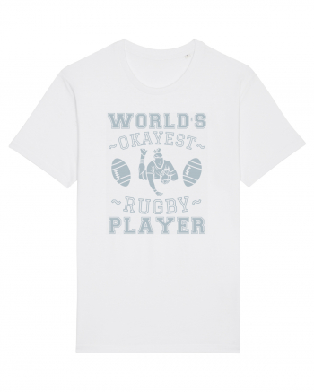 World'S Okayest Rugby Player White