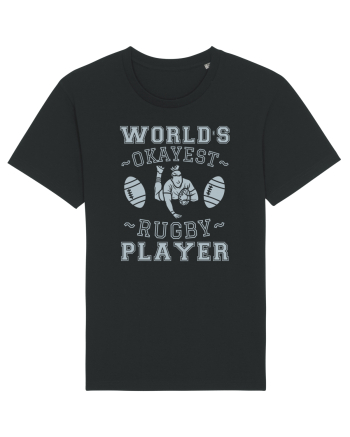 World'S Okayest Rugby Player Black