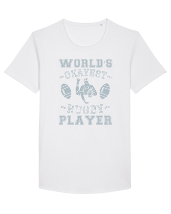 World'S Okayest Rugby Player White