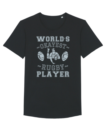 World'S Okayest Rugby Player Black