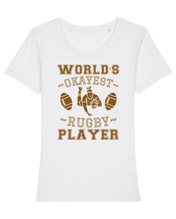 World'S Okayest Rugby Player White