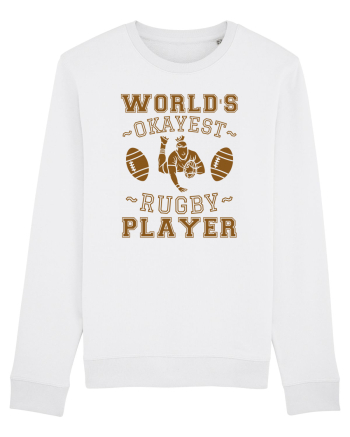 World'S Okayest Rugby Player White