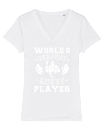 World'S Okayest Rugby Player White