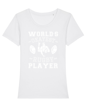 World'S Okayest Rugby Player White