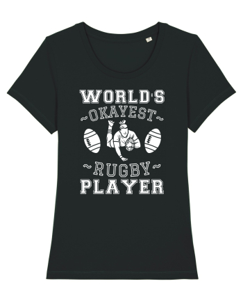 World'S Okayest Rugby Player Black