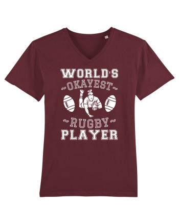 World'S Okayest Rugby Player Burgundy