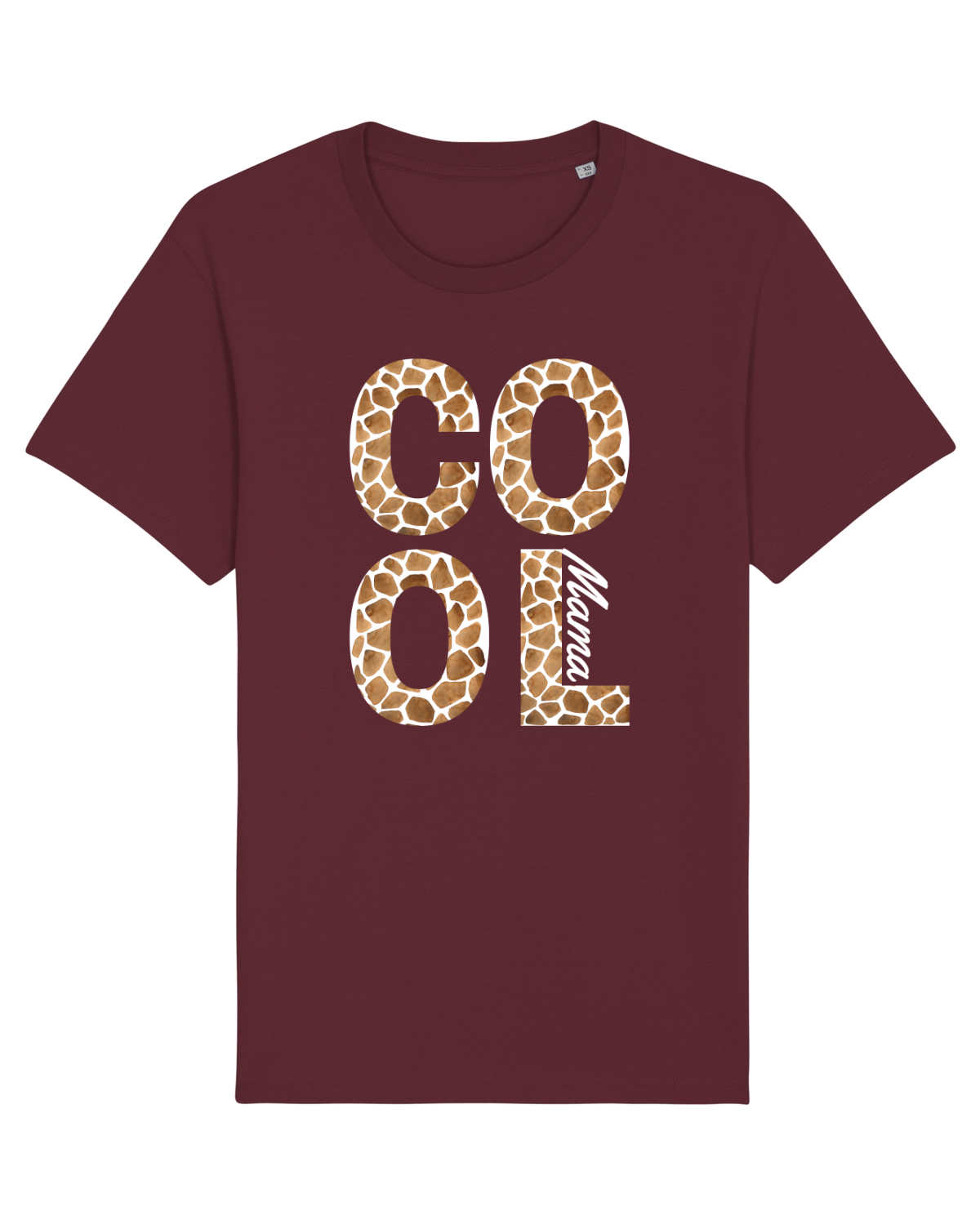Tricou mânecă scurtă Unisex Rocker Burgundy