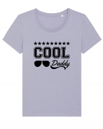 Cool Daddy Tricou mânecă scurtă guler larg fitted Damă Expresser