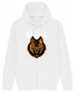 Alpha Wolf Hanorac cu fermoar Unisex Connector